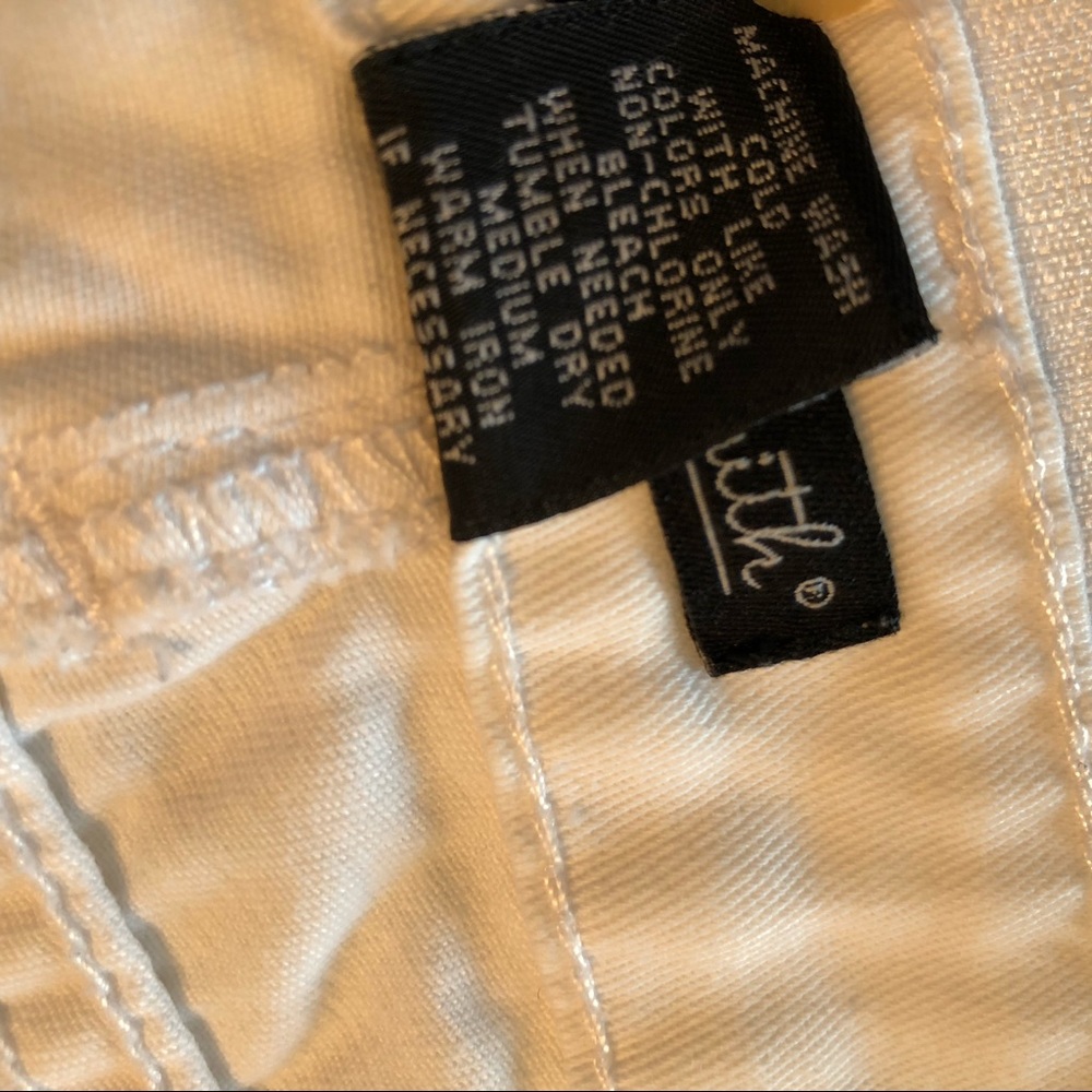 Willi Smith Capris White Size 10 - Picture 5 of 9